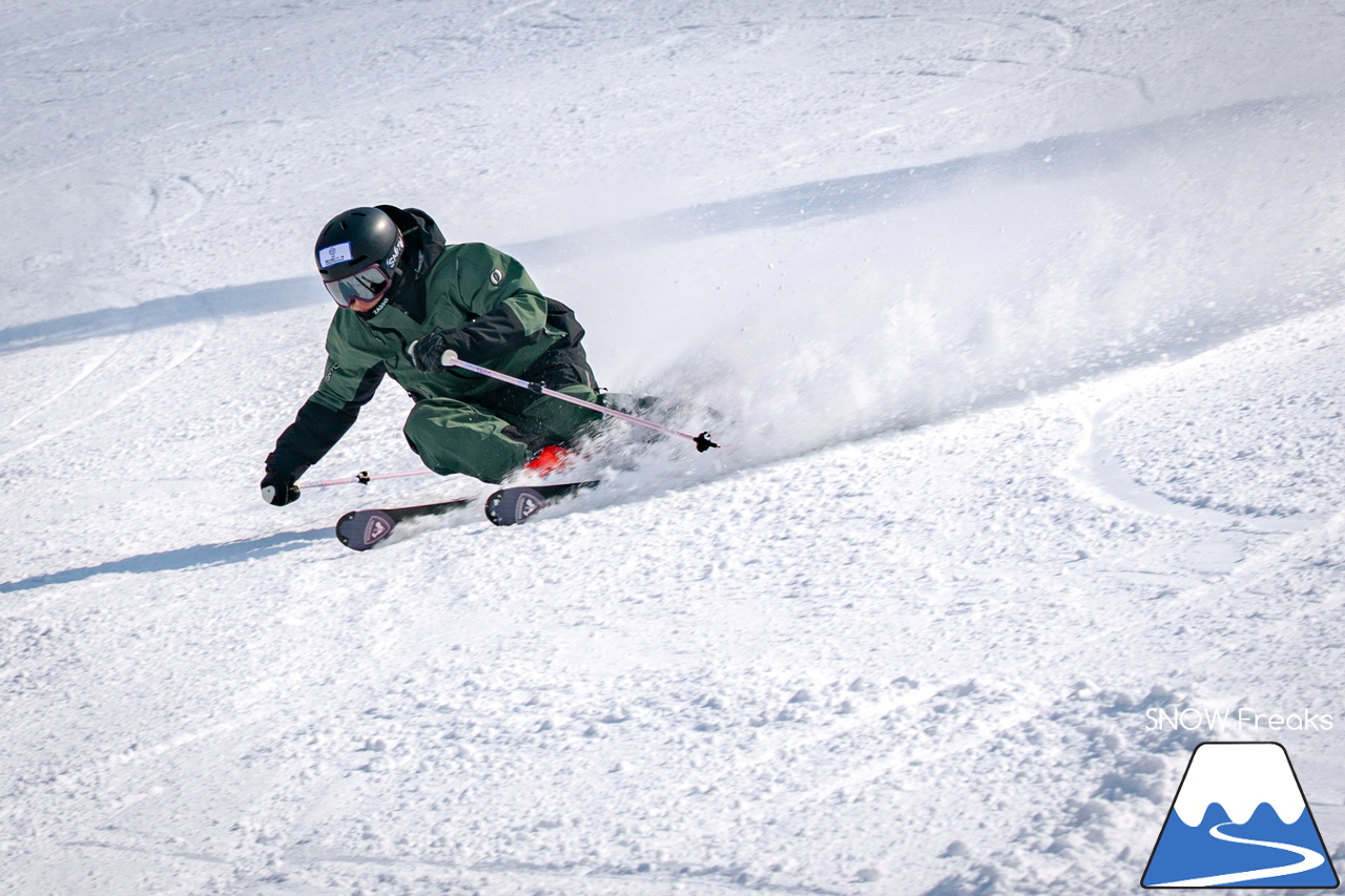 キロロリゾート｜[okaphoto]ことフォトグラファー・岡崎宜紀さんの撮影に密着。被写体となるのは...全日本スキー技術選ファイナリスト『原田侑駿 - Yuma Harada』(^^)/